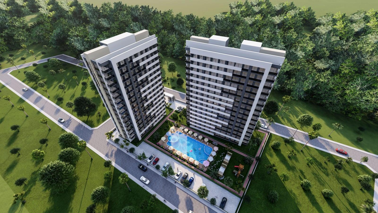 Apartments in Arpaçbahşiş, Erdemli (ICX-00068) — photograph 2