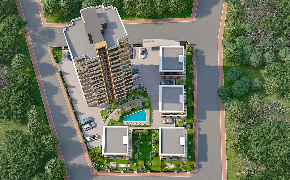 Apartments in Akkent, Yenişehir (COV-00263) — photograph 4