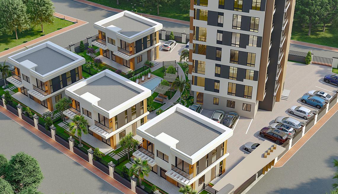Apartments in Akkent, Yenişehir (COV-00264) — photograph 2