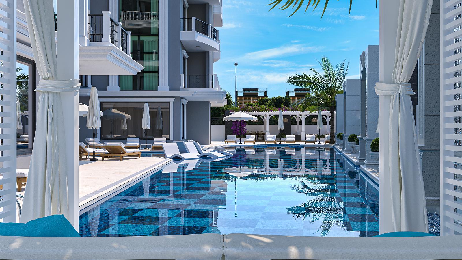 Apartments in Saray, Alanya (AYT-02642) — photograph 2